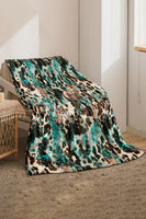 Multicolour Western Style Pattern Large Flannel Blanket