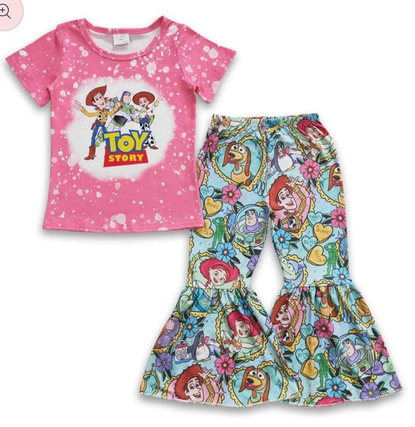 Pre Order -  T.S. kid’s Characters Bell Bottom Outfit