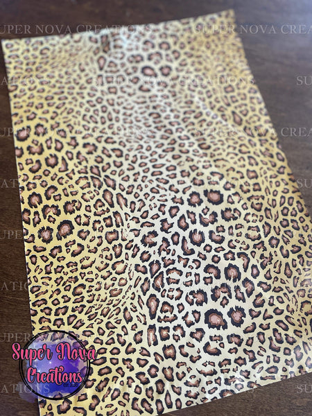 #1 Leopard 10x13 Poly Mailers