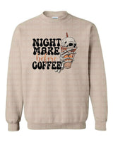 Night Mare Before Coffee Sweatshirt