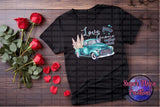 Valentine’s T-Shirts On Black Made To Order