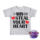 Valentine’s Toddler T-Shirts Made To Order