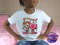Valentine’s Toddler T-Shirts Made To Order