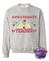 Valentine’s Teacher Sweatshirts Made To Order