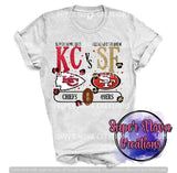 2024 Superbowl T-Shirts Made to Order