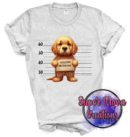 A - G Dog Breed Mugshots T-Shirts Made To Order