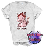 Cat Mom and Crazy Cat Lady T-Shirts Made To Order