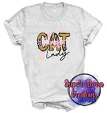 Cat Mom and Crazy Cat Lady T-Shirts Made To Order