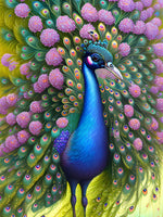 Crystal Peacock - Diamond Painting Bling Art