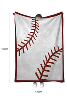 White Ball Game Fashion Fleece Blanket 130*150cm