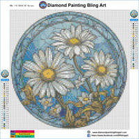 Daisies - Diamond Painting Bling Art
