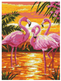 Flamingos - Diamond Painting Bling Art