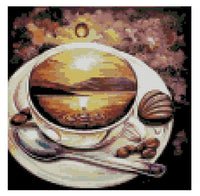 Morning Coffee - Diamond Painting Bling Art