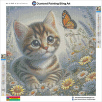 Springtime Kitty - Diamond Painting Bling Art