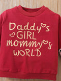 DADDY'S GIRL MOMMY'S WORLD Leopard Top and Pants Set