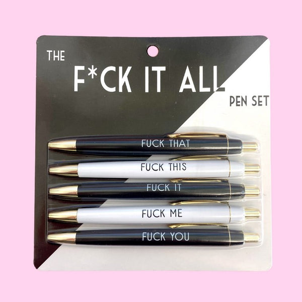 F*ck It All Pen Set