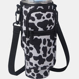 Insulated Tumbler Cup Sleeve With Adjustable Shoulder Strap