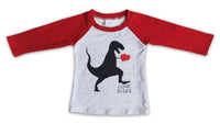 Pre Order - Red Dinosaur Love Bites T-shirt