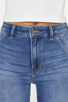 Kancan Ultra High Waist Gradient Flare Jeans