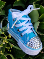Blinged Toe Sneaker Keychains. - Diamond Painting Bling Art