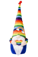 Rainbow Pointed Hat Gnome