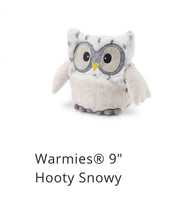 Warmies hooty snowy owl 9"
